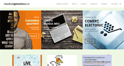Desktop Screenshot of claudiu.gamulescu.ro
